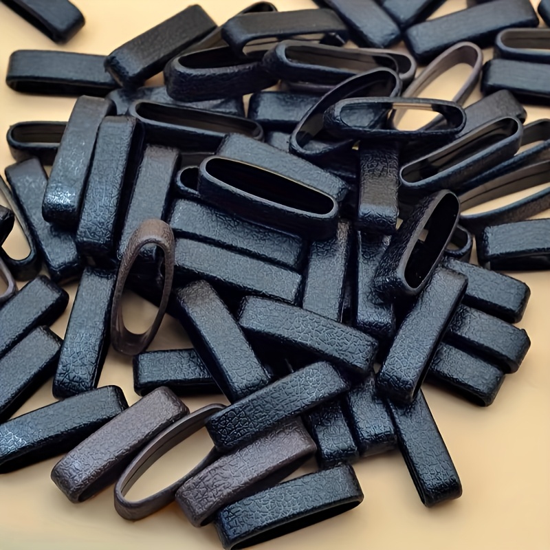 10 Durable Ring Buckles for Belts & Loops Men's End Fixing Rings
